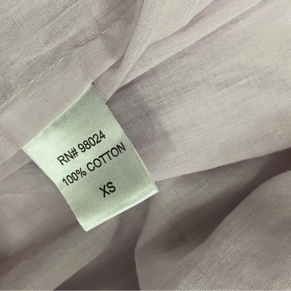 NWT House of Harlow 1960 Lavender Shimmer Ruffle Dress Size XS - Picture 7 of 10